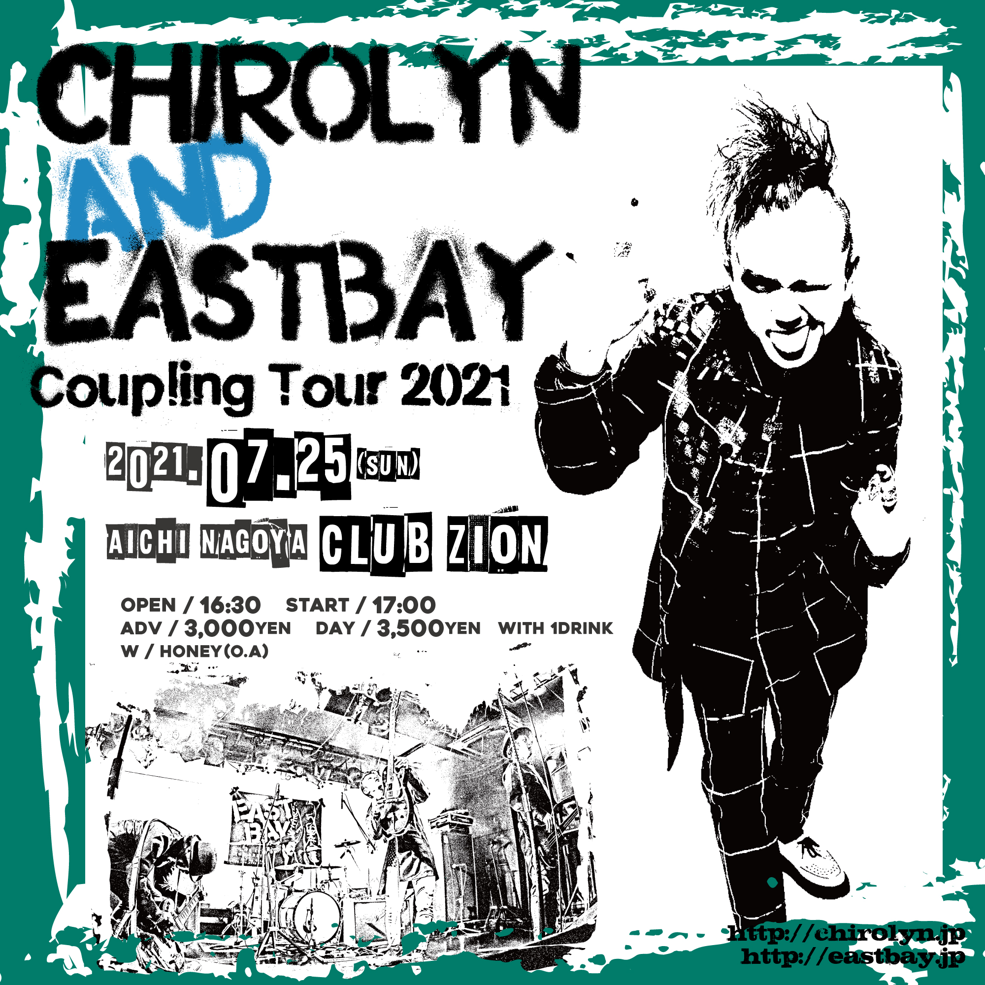 Chirolyn & EASTBAY Coupling Tour 2021 in 名古屋の写真