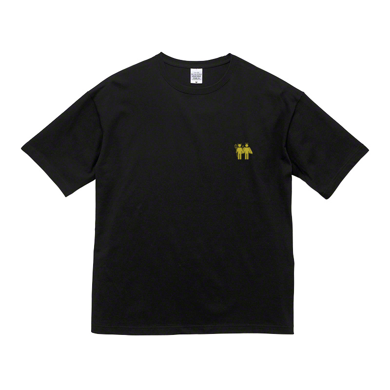 Frenemy 金刺繍 ビッグシルエットTシャツ / 黒の写真