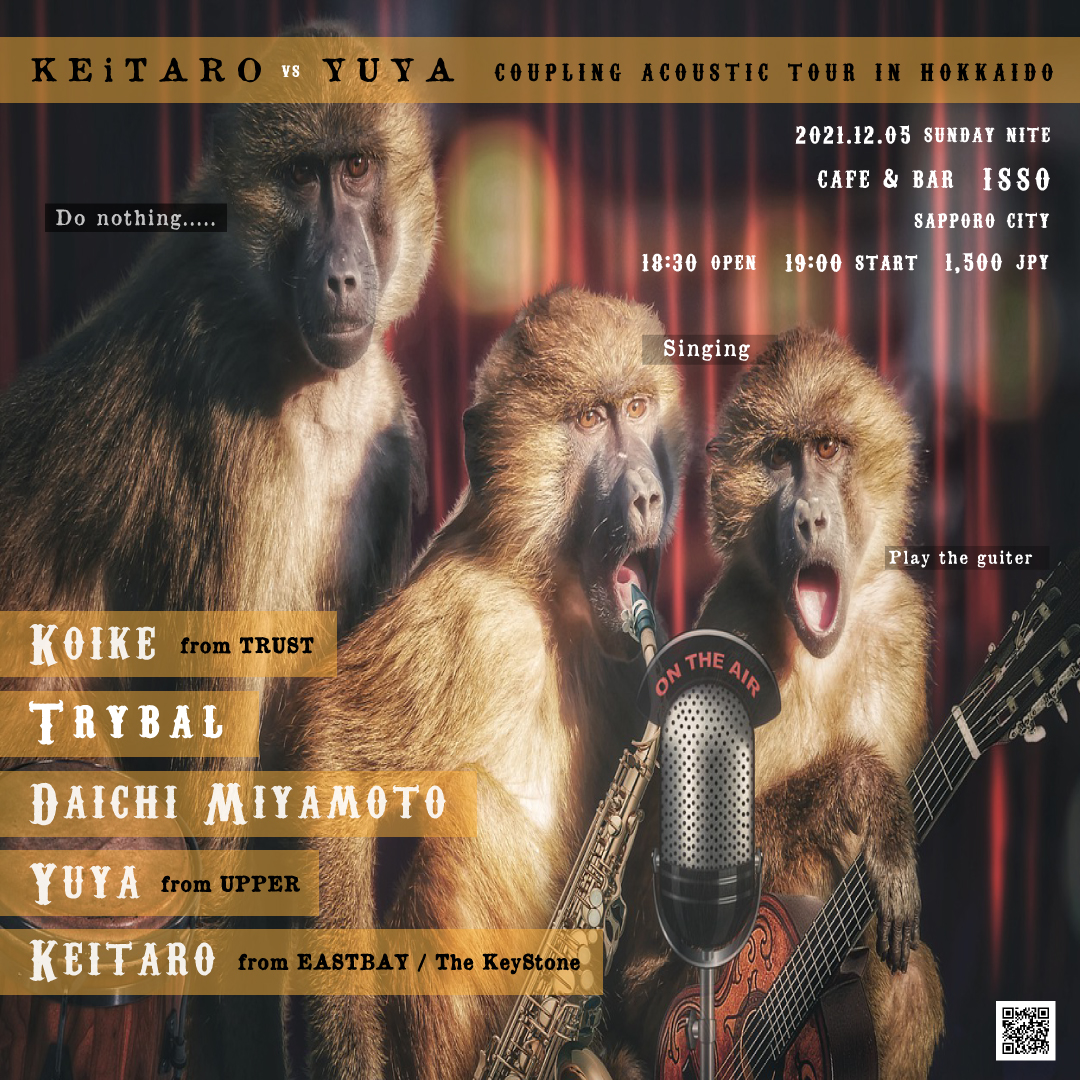 YUYA vs KEiTARO Coupling Acoustic Tour in HOKKAIDOの写真
