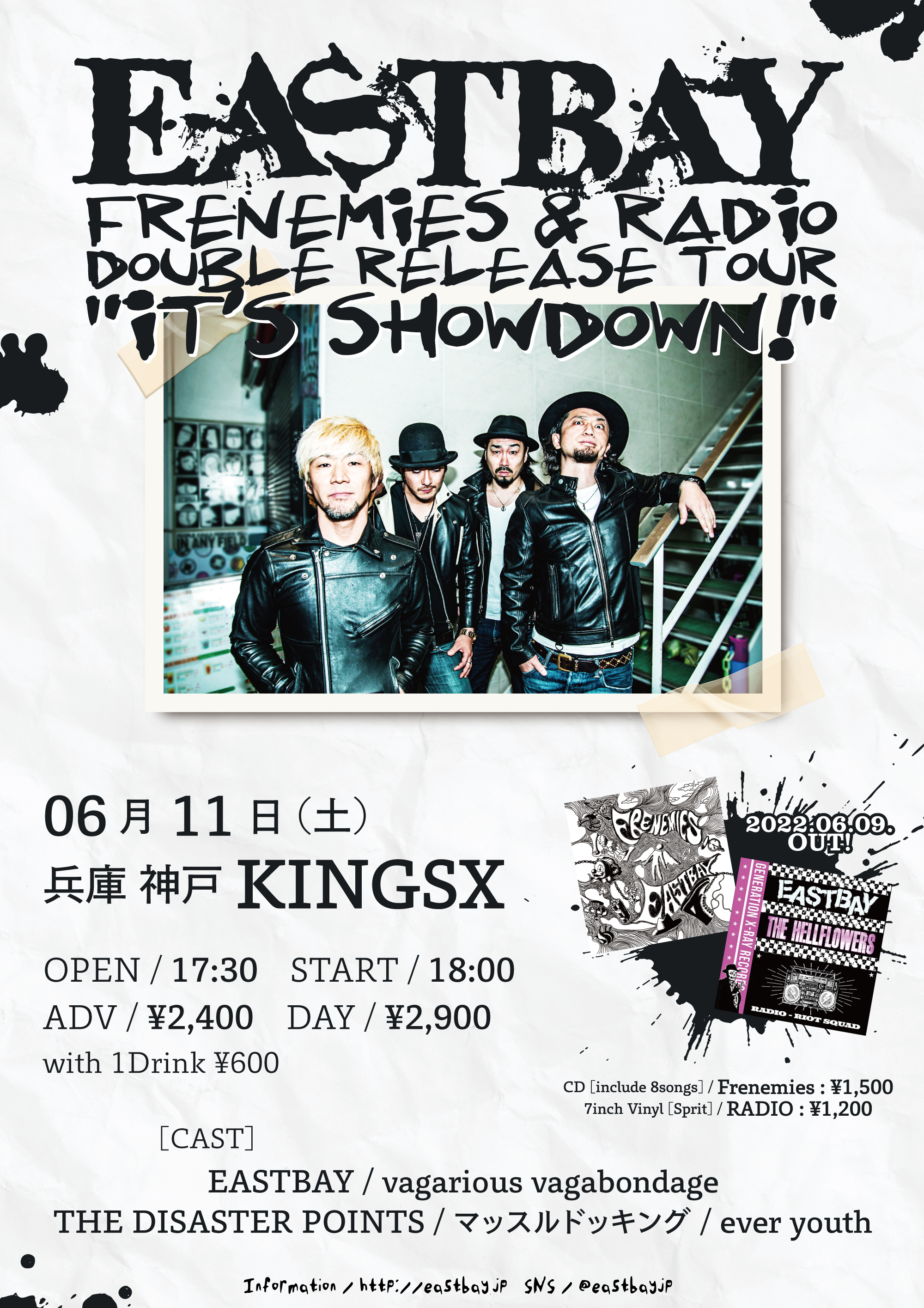 EASTBAY Release Tour “It’s Showdown!” in Kobeの写真