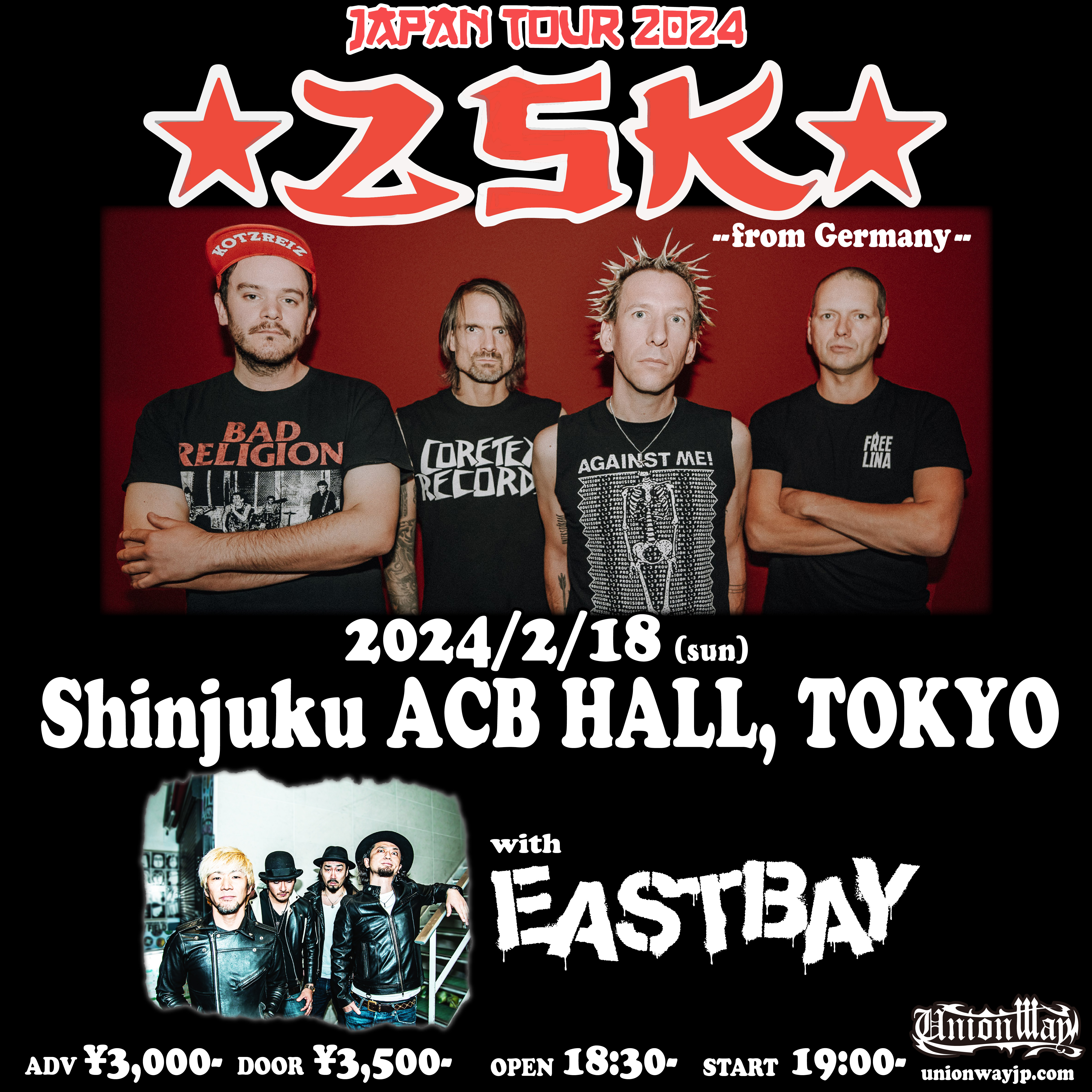 ZSK JAPAN TOUR 2024の写真